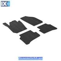 Πατάκια Αυτοκινήτου Gledring (0473) Συμβατά Με Skoda Fabia 5D 2014+ 4Τμχ