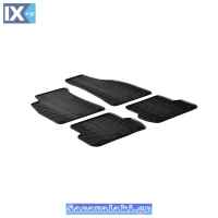 Πατάκια Αυτοκινήτου Gledring (0248) Συμβατά Με Audi A4 8E 2001 2006 / Seat Exeo 4Τμχ
