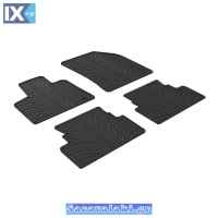 Πατάκια Αυτοκινήτου Gledring (0097) Συμβατά Με Opel Grandland X 10.2017+ 4Τμχ