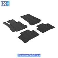 Πατάκια Αυτοκινήτου Gledring (0504) Συμβατά Με Mercedes GLC X253 02.2015+ 4Τμχ