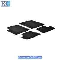 Πατάκια Αυτοκινήτου Gledring (0112) Συμβατά Με Citroen C2 2003+ 4Τμχ