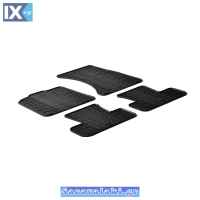 Πατάκια Αυτοκινήτου Gledring (0242) Συμβατά Με Audi Q5 2008-12.2016 4Τμχ