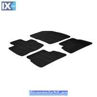 Πατάκια Αυτοκινήτου Gledring (0301) Συμβατά Με Honda Civic 5D 2006-2011+ 4Τμχ