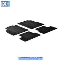 Πατάκια Αυτοκινήτου Gledring (0086) Συμβατά Με Opel Astra J 2009-09.2015 4Τμχ