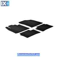 Πατάκια Αυτοκινήτου Gledring (0235) Συμβατά Με Kia Picanto 2011+ 4Τμχ