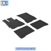 Πατάκια Αυτοκινήτου Gledring (0501) Συμβατά Με S-Class W221 2005-08.2013 4Τμχ