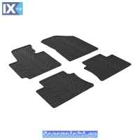 Πατάκια Αυτοκινήτου Gledring (0239) Συμβατά Με Kia Soul 2014+ 4Τμχ