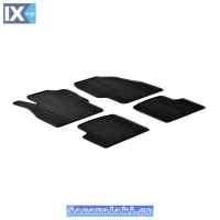 Πατάκια Αυτοκινήτου Gledring (0080) Συμβατά Με Opel Corsa D 2006+ 4 Τεμάχια