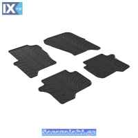 Πατάκια Αυτοκινήτου Gledring (0523) Συμβατά Με Land Rover Discovery 4 09.2009-03.2014 4Τμχ