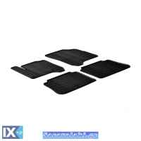 Πατάκια Αυτοκινήτου Gledring (0122) Συμβατά Με Citroen C3 Picasso 2009+ 4Τμχ