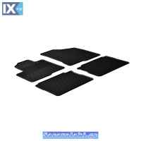 Πατάκια Αυτοκινήτου Gledring (0194) Συμβατά Με Hyundai Santa Fe 2005+ & 2009-2012 4Τμχ