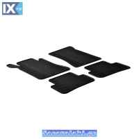 Πατάκια Αυτοκινήτου Gledring (0326) Συμβατά Με Mercedes Benz C-Class W203 2001-2007 4Τμχ
