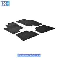 Πατάκια Αυτοκινήτου Gledring (0192) Συμβατά Με Hyundai Getz 2002+ 4Τμχ