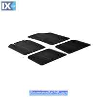 Πατάκια Αυτοκινήτου Gledring (0048) Συμβατά Με Renault Thalia / Clio 1998-2005 4Τμχ