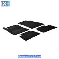 Πατάκια Αυτοκινήτου Gledring (0293) Συμβατά Με Nissan Juke 2010+ 4Τμχ