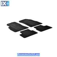 Πατάκια Αυτοκινήτου Gledring (0184) Συμβατά Με Chevrolet Cruze 2009+ 4Τμχ