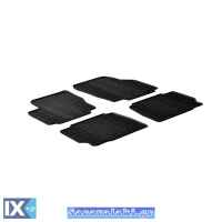 Πατάκια Αυτοκινήτου Gledring (0287) Συμβατά Με Ford Mondeo 5D 2007-2011 4Τμχ
