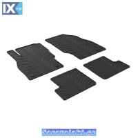 Πατάκια Αυτοκινήτου Gledring (0090) Συμβατά Με Opel Adam 3D 2013+ 4Τμχ