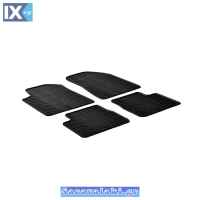 Πατάκια Αυτοκινήτου Gledring (0342) Συμβατά Με Alfa Romeo Giulietta 2010-2014 4Τμχ