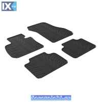 Πατάκια Αυτοκινήτου Gledring (0345) Συμβατά Με BMW Series 2 Active Tourer 2014+ 4Τμχ