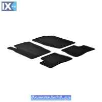 Πατάκια Αυτοκινήτου Gledring (0153) Συμβατά Με Peugeot 206 1998+ / 206 SW 2002+ / 206 2009+ 4Τμχ