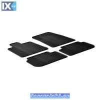 Πατάκια Αυτοκινήτου Gledring (0152) Συμβατά Με Peugeot 407 2004+ 4Τμχ