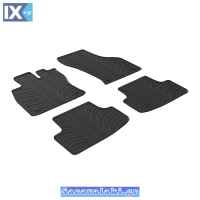 Πατάκια Αυτοκινήτου Gledring (0071) Συμβατά Με VW Golf VII 2012+ / Golf VII Four Motion 2012+ / Se Leon 2013+ 4Τμχ