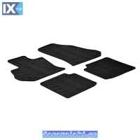 Πατάκια Αυτοκινήτου Gledring (0145) Συμβατά Με Fiat 500L 2012-06.2017 4Τμχ