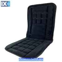 Πλατοκάθισμα Aυτοκινήτου Γουνάκι Μαύρο 1 Τεμάχιο