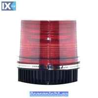 Φάρος Ασφαλείας Αυτοκινήτου Μαγνητικός Κόκκινος Με 10 Flash 12V 1 Τεμάχιο