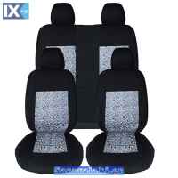 Καλύμματα Αυτοκινήτου Ultra Prime Μαύρο-Γκρι Σετ