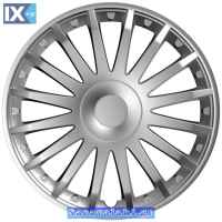 Τάσια Αυτοκινήτου Crystal Ασημί 116308 Cbx 14''