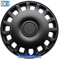 Τάσια Αυτοκινήτου Matt Black KT-1006 15'' 4 τεμαχίων Πολυτελείας σε Κουτί