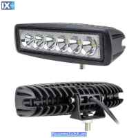 Προβολέας Αυτοκινήτου Με 6 Led 12 - 60V 1 Τεμάχιο