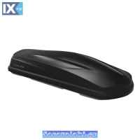 Μπαγκαζιέρα Οροφής Αυτοκινήτου Cube 470lt Μαύρη Matte Με Μονό Άνοιγμα