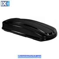 Μπαγκαζιέρα Οροφής Αυτοκινήτου Space 430lt Μαύρη Γυαλιστερή Με Διπλό Άνοιγμα