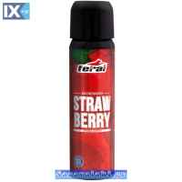 Αρωματικό αυτοκινήτου Spray Feral Fruity Collection Με Άρωμα Strawberry 1 Τεμάχιο