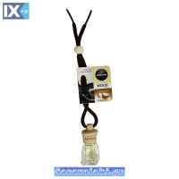 Αρωματικό Αυτοκινήτου Κρεμαστό Μπουκαλάκι Με Ξύλινο Καπάκι Aroma 4ml Με Άρωμα Coco