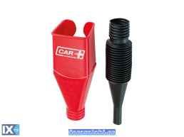 Χωνί Ecofill Πλαστικό Κόκκινο Fillexp (20-65mm) 1 Τεμάχιο