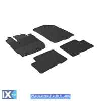 Πατάκια Αυτοκινήτου Gledring (0178) Συμβατά Με Dacia Duster 4WD / 2WD Fl 2005-12.2017 4Τμχ