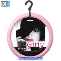 Κάλυμμα Τιμονιού Αυτοκινήτου Δερματίνη Girly Ροζ Small-Medium 37-39cm 1 Τεμάχιο