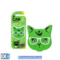 Αρωματικό Αυτοκινήτου Κρεμαστό Aroma Cat Fancy Green 1 Τεμάχιο