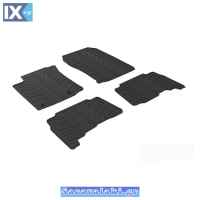 Πατάκια Αυτοκινήτου Gledring (0272) Συμβατά Με Toyota Land Cruiser 150 (Αυτόματο) 2013+ 4Τμχ