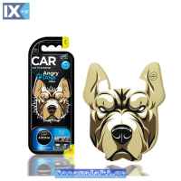 Αρωματικό Αυτοκινήτου Κρεμαστό Aroma Angry Dogs Pitbull Fresh Linen 1 Τεμάχιο