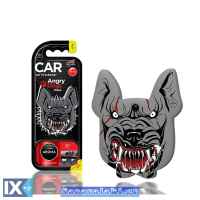 Αρωματικό Αυτοκινήτου Κρεμαστό Aroma Angry Dogs Pitbull New Car 1 Τεμάχιο