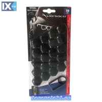 Καπάκια Για Μπουλόνια Μαύρα 19mm Σετ 20 Τεμάχια