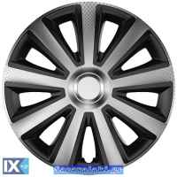 Τάσια Αυτοκινήτου Aviator Carbon Ασημί - Μαύρα 104035 Sb Cbx13''