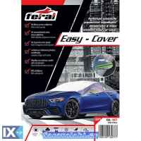 Ηλιοπροστασία - Καλύπτρα Εξωτερική Μπροστινών Παραθύρων Feral 250x170cm Με Αντανακλαστική Ταινία Στους Καθρέπτες & Ιμάντες Πρόσδεσης 1 Τεμάχιο