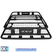 Σχάρα Οροφής Αυτοκινήτου Safari Rackit Μεταλλική Μαύρη 127x96cm 1 Τεμάχιο