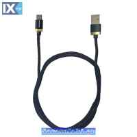 Καλώδιο USB Φόρτισης Και Μεταφοράς Δεδομένων Technovo Για Type-C 2.4A TN-D003 1 Τεμάχιο
